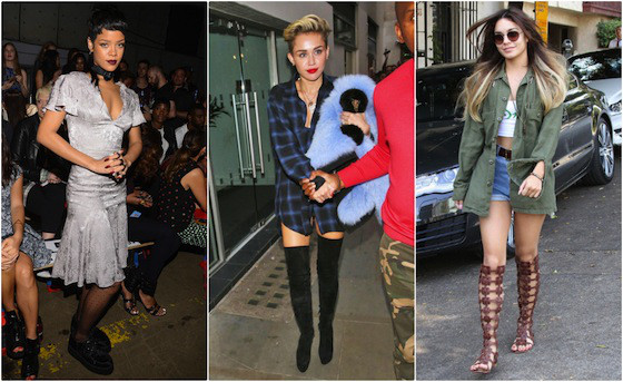 Rihanna, Miley Cyrus, Vanessa Hudgens Rihanna, Miley Cyrus, Vanessa Hudgens